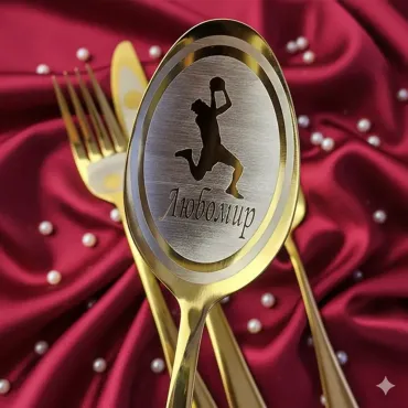 Luxury Personalized Cutlery Set for Adults
