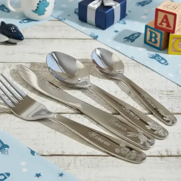  MICKAY AND FRIENDS  Personalized  Children cutlery set engraved with CUSTOM Name and Cartoon 